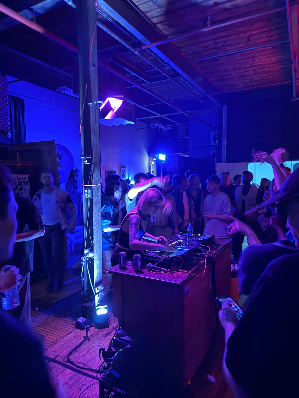 DJ set lights.
