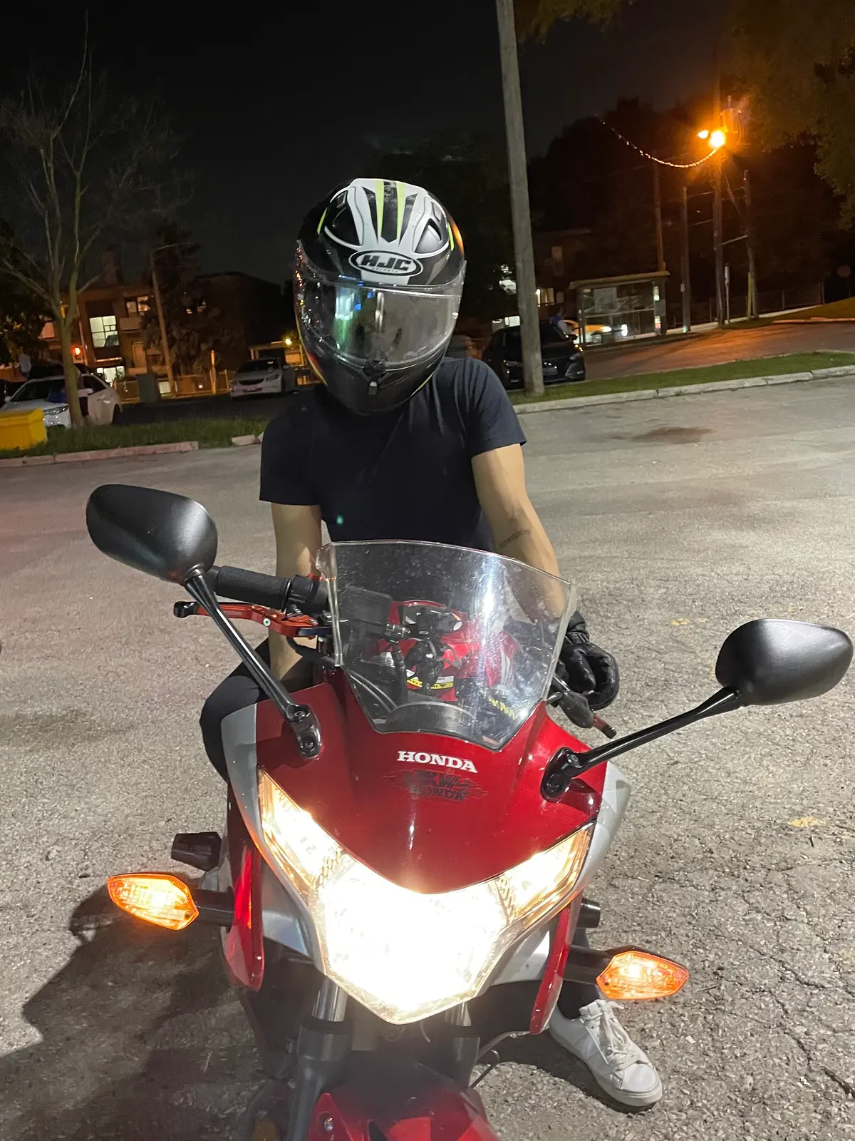 Motorcycle.